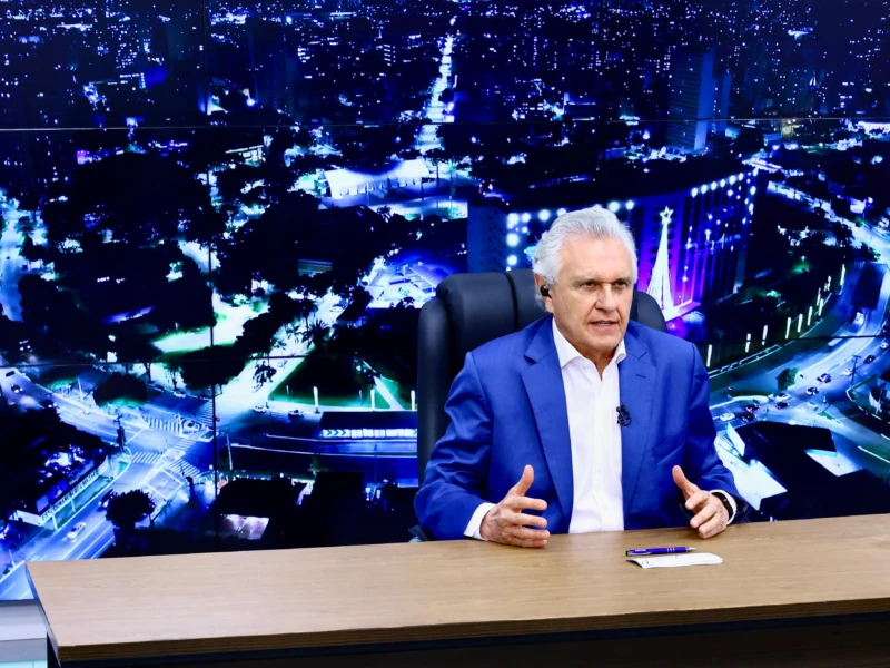 Em entrevista, Caiado diz que autoridade presidencial deve liderar combate ao crime organizado.