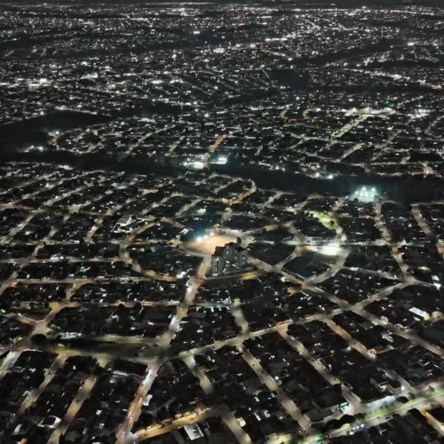 Gestão Vilela conclui modernização total da iluminação pública e entrega Aparecida 100% iluminada por LED