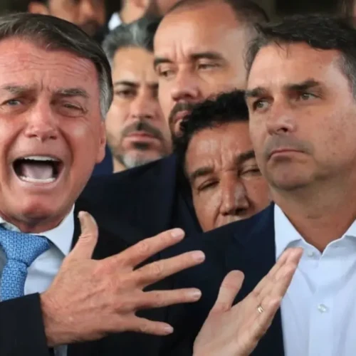 Bolsonaro escolheu Flávio - Foto Lula Marques - Agência Brasil