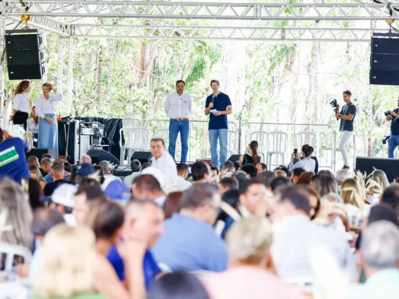 Encontro de lideranças reforça aliança entre Caiado e Daniel Vilela e consolida articulação para 2026