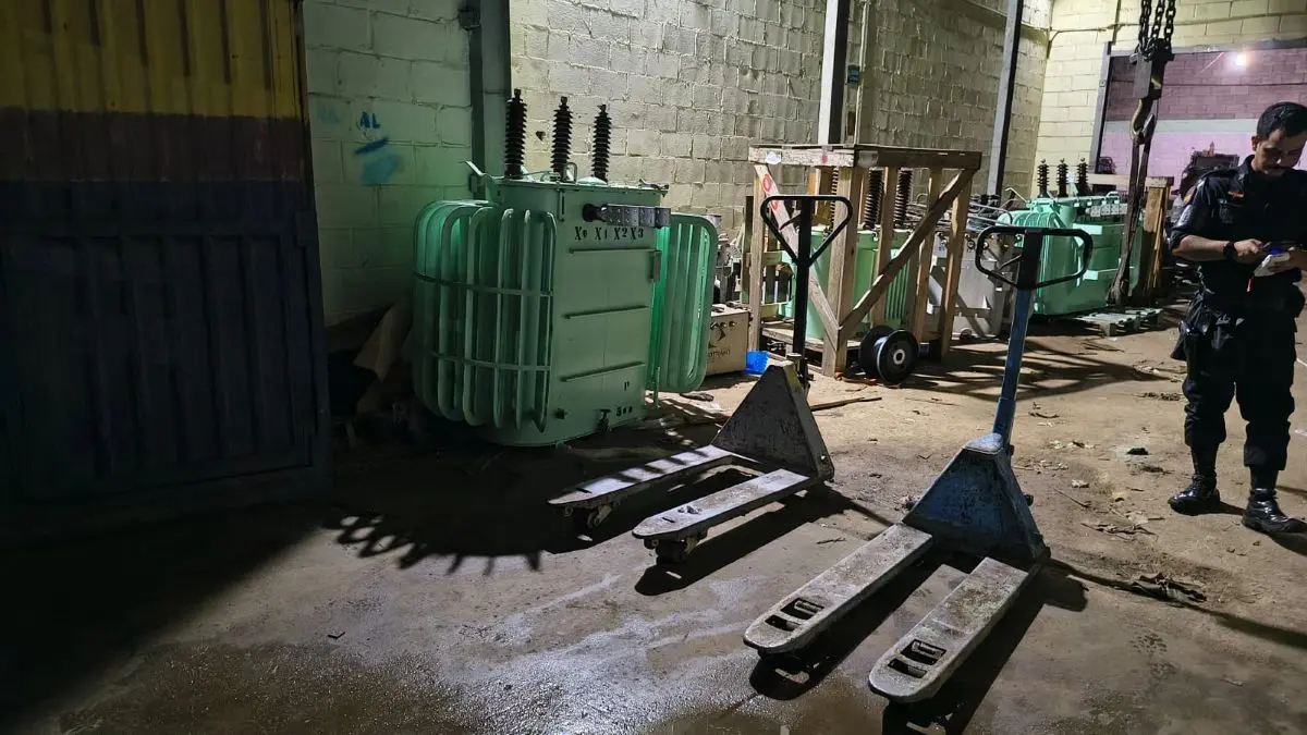 Parte dos transformadores e cabos foram recuperados - Foto divulgação Equatorial