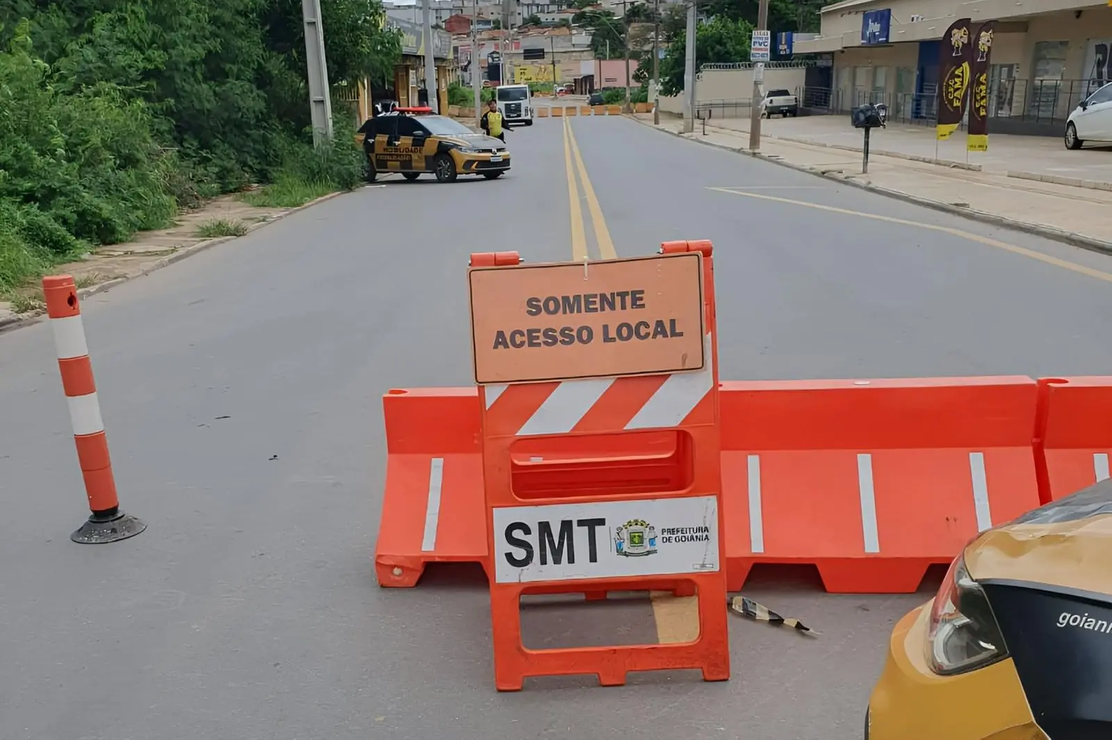 Seinfra inicia obras emergenciais na Avenida Marechal Rondon após erosão causada pela chuva