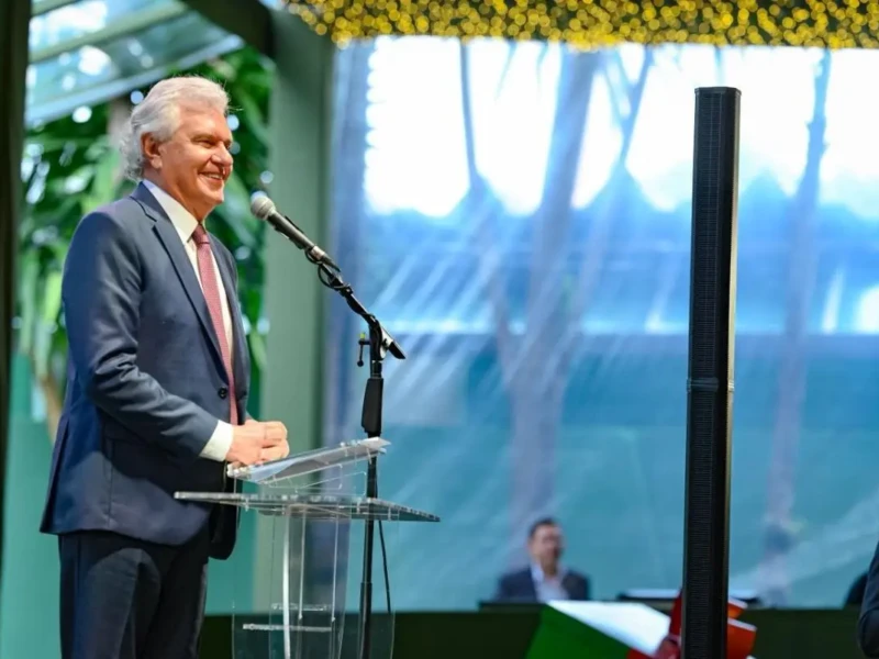 Governador falou sobre o déficit e apontou equilíbrio fiscal - Foto Cristiano Borges e Rômulo Carvalho