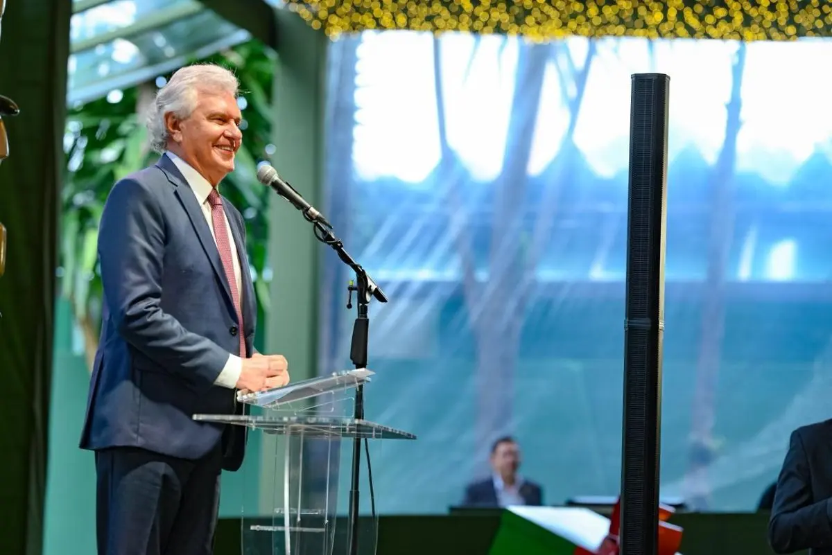 Governador falou sobre o déficit e apontou equilíbrio fiscal - Foto Cristiano Borges e Rômulo Carvalho