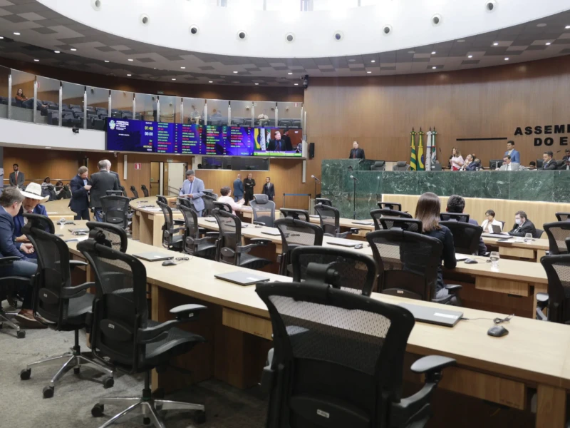 Plenário da Assembleia Legislativa de Goiás (Alego)