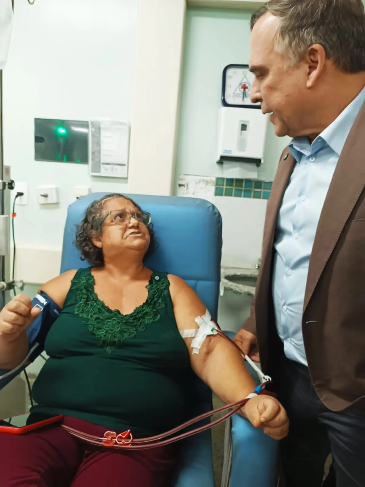 Rosa Aparecida de Farias, 55, pediu mais investimento a Mabel - Foto Marília Assunção DG