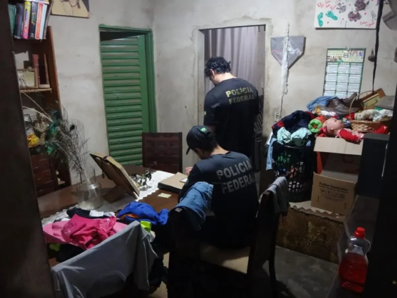 Operação prendeu três suspeitos de abusos pela internet - Foto divulgação PF