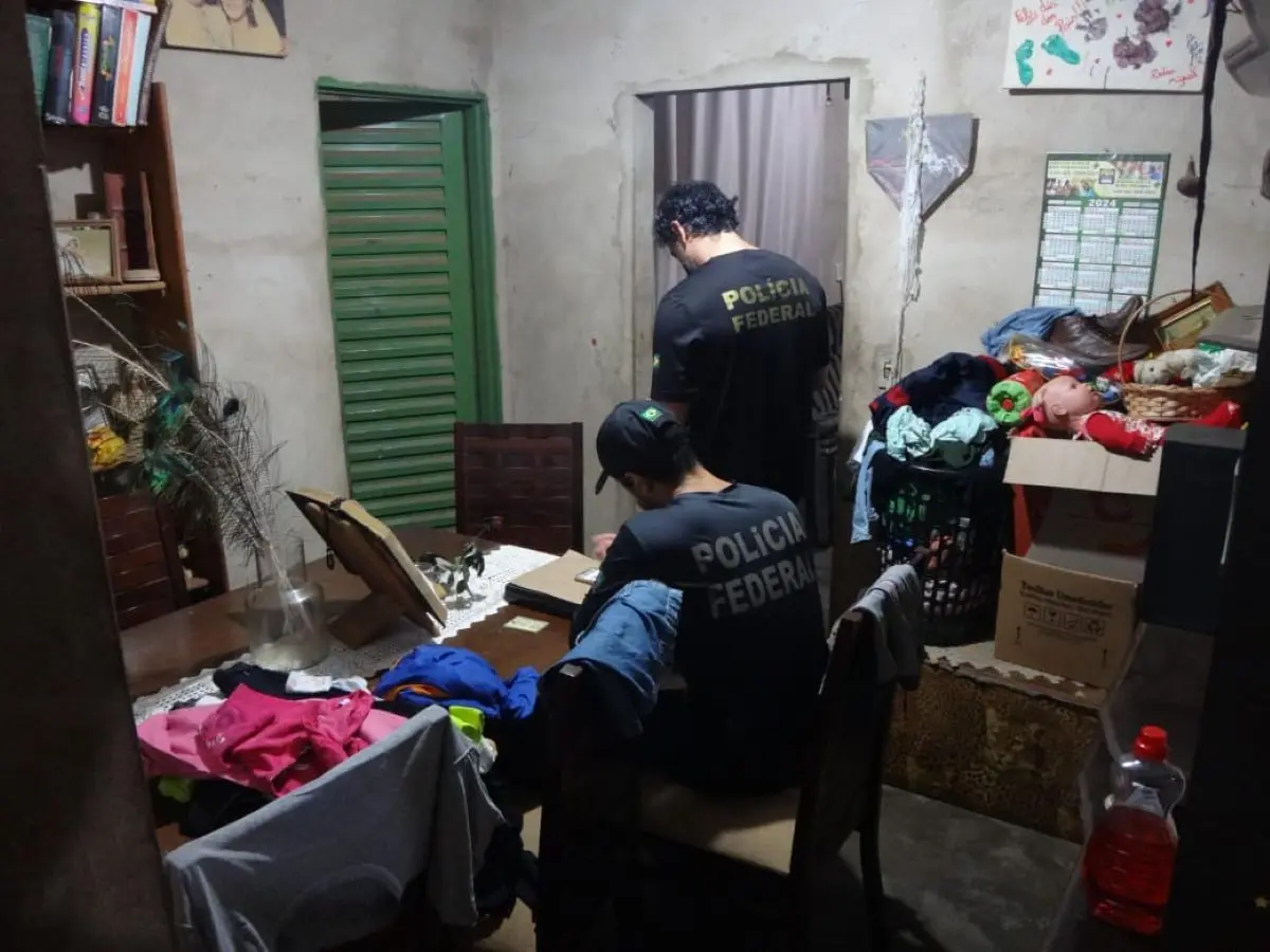 Operação prendeu três suspeitos de abusos pela internet - Foto divulgação PF