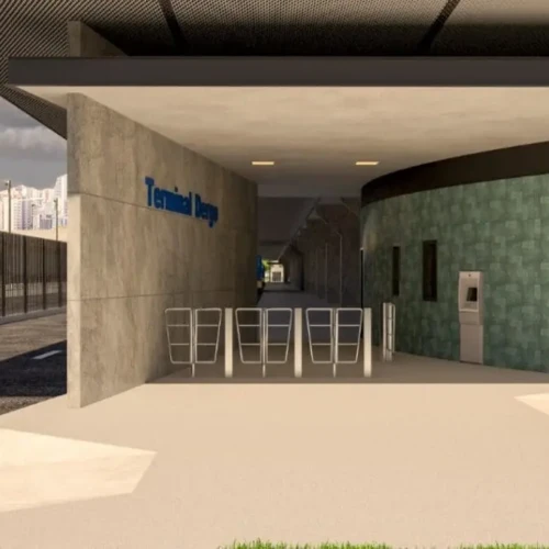 Novo Terminal do Dergo será entregue nesta quarta (17) com presença de Mabel e Caiado