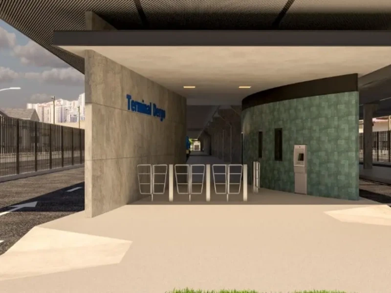 Novo Terminal do Dergo será entregue nesta quarta (17) com presença de Mabel e Caiado