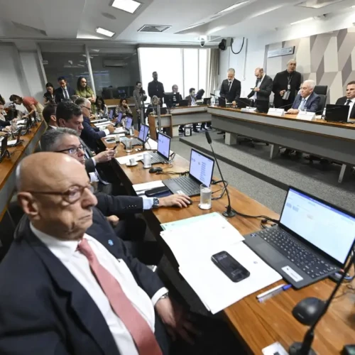 CCJ aprovou PL da Dosimetria - Foto Saulo Cruz Agência Senado