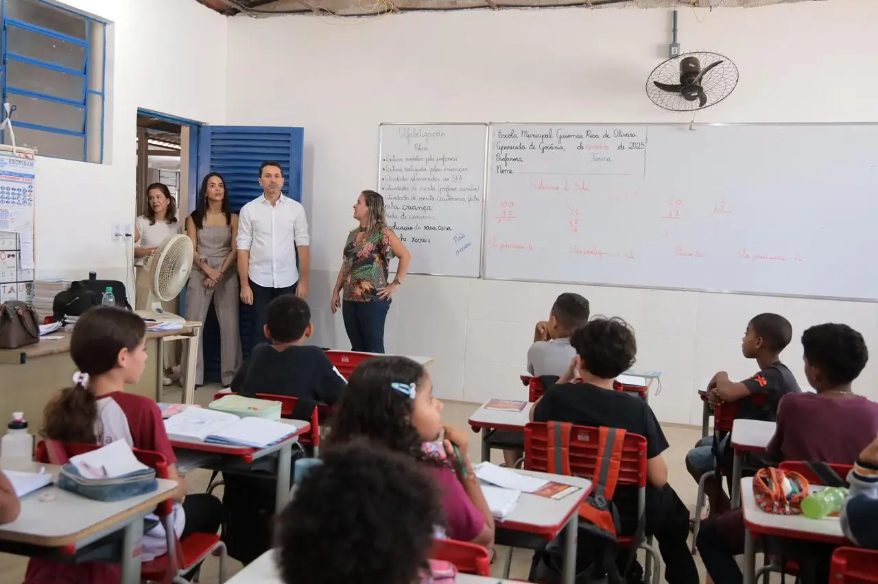 Matrículas para alunos novatos da rede municipal de Aparecida começam nesta segunda (22)
