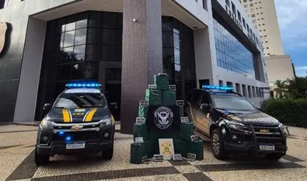 PF e PRF apreendem mais de uma tonelada de cocaína em operações em Goiás e Tocantins
