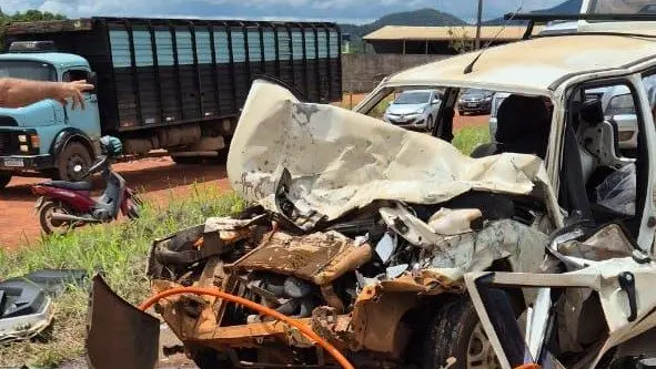 Bebê de dois meses morre após grave acidente na BR-414, em Niquelândia