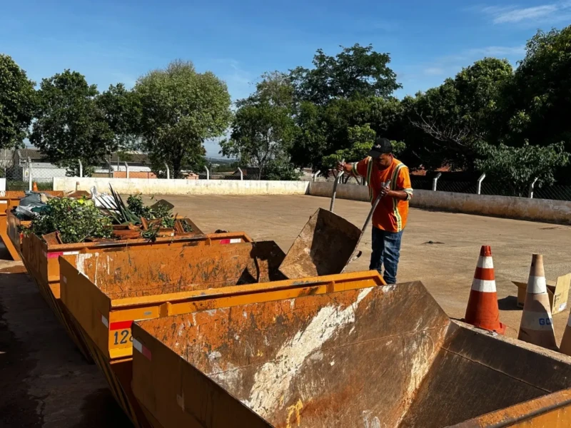 Confira o funcionamento dos Ecopontos - Fotos Luciano Magalhães