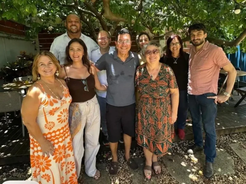 Edward se reuniu com Movimento Cerrado e teve o incentivo à disputa para deputado - Foto reprodução Instagram Edward Madureira