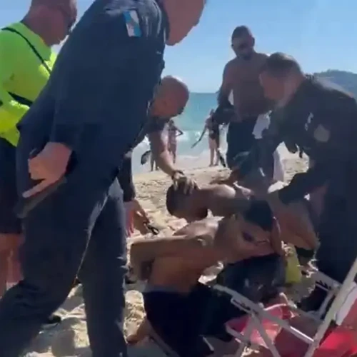 Líder do Comando Vermelho foragido de Goiás é preso em praia da Zona Sul do Rio