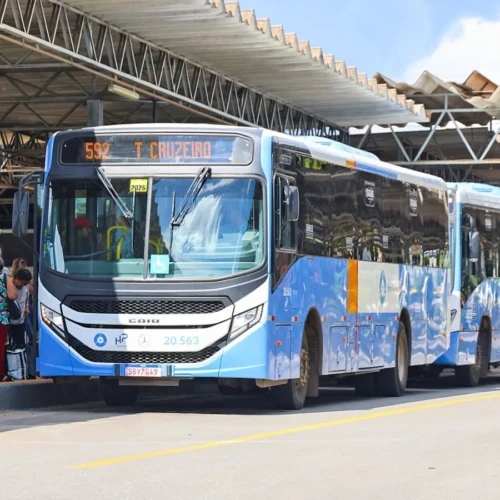 Usuários do transporte coletivo em Aparecida de Goiânia
