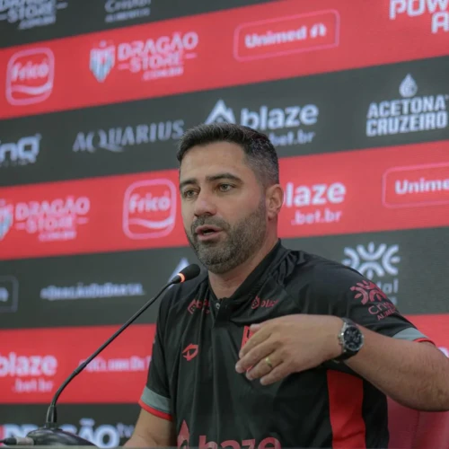 Técnico Rafael Lacerda - Atlético (Foto - Bruno Corsino)