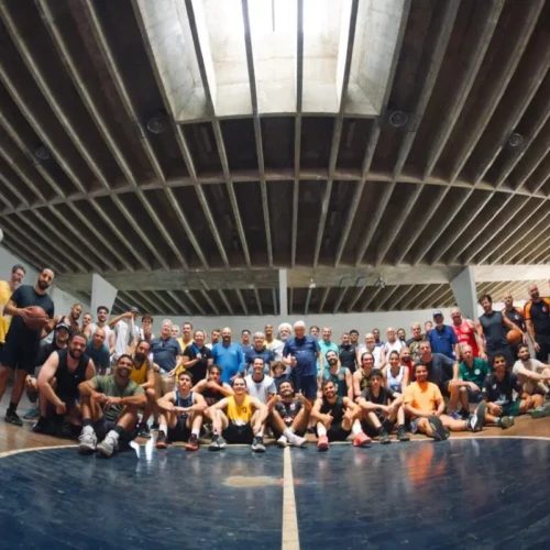 Grupo des sócios retoma atividade na quadra do Jóquei - Foto divulgação