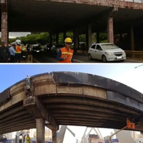 Situação das pontes voi avaliada pelo CREA - Fotomontagem reprodução 81ª PJ de Goiânia e banco de imagens do MPGO