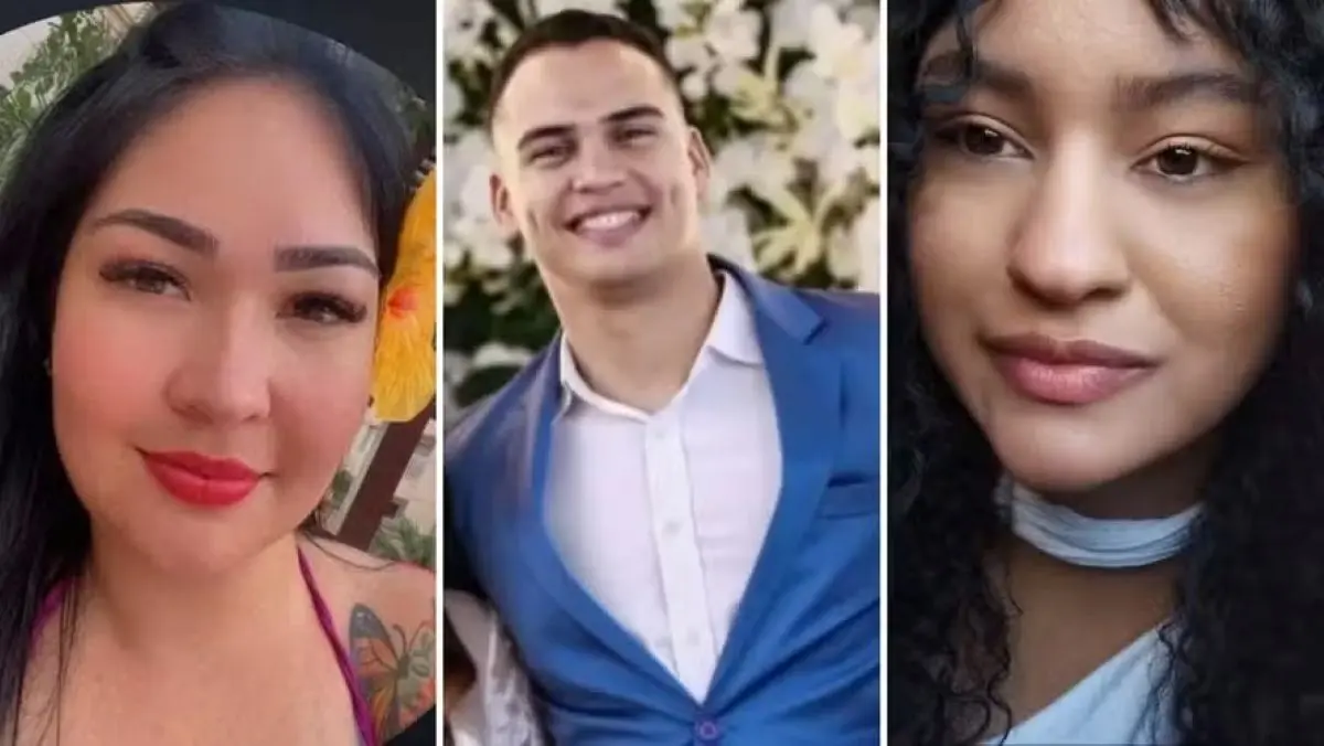 Técnicos de enfermagem Marcos Vinícius Silva Barbosa de Araújo, Amanda Rodrigues de Sousa e Marcela Camilly Alves da Silva são acusados de matar pacientes no DF — Foto Reprodução redes sociais