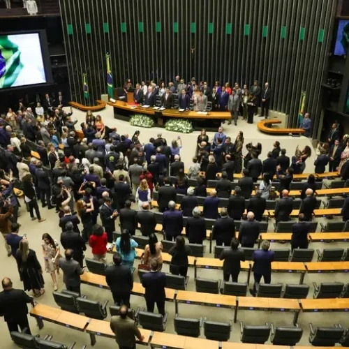 Mensagem foi lida na reabertura do Congresso Nacional - Foto Fabio Rodrigues-Pozzebom Agência Brasil