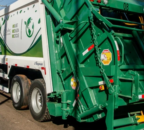 caminhão quebec anapolis licitação do lixo