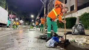 Prefeitura recolhe 25 toneladas de resíduos durante o pré-Carnaval de Goiânia