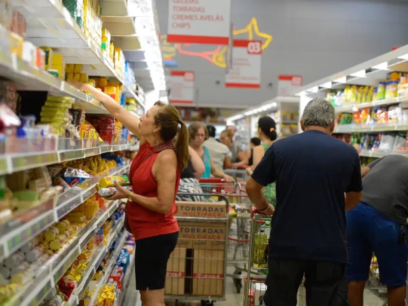 compras no supermercado - inflação
