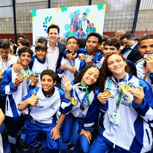 Escola para atletas Goiás inaugura colégio estadual com foco exclusivo no esporte em Goiânia