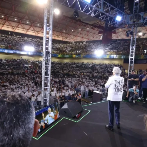 Caiado participa da abertura da 63ª Umadego no Goiânia Arena
