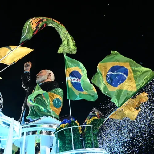 desfile homenageia lula