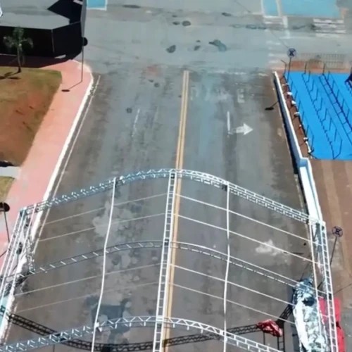 estrutura expotrin - divulgação