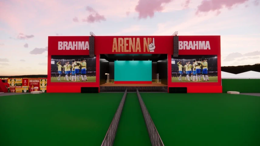 Arena Nº1 reúne transmissão da estreia do Brasil na Copa e shows de Israel Novaes e Kamisa 10 em Goiânia