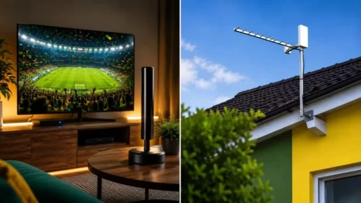 melhor antena digital para TV copa do mundo