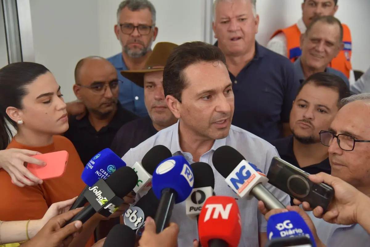 Vilela confirma desfecho positivo para financiamento do Brics - Foto Divulgação SECOM Aparecida