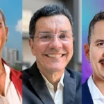 Kátia, Edward e Fabrício Fotomontagem divulgação