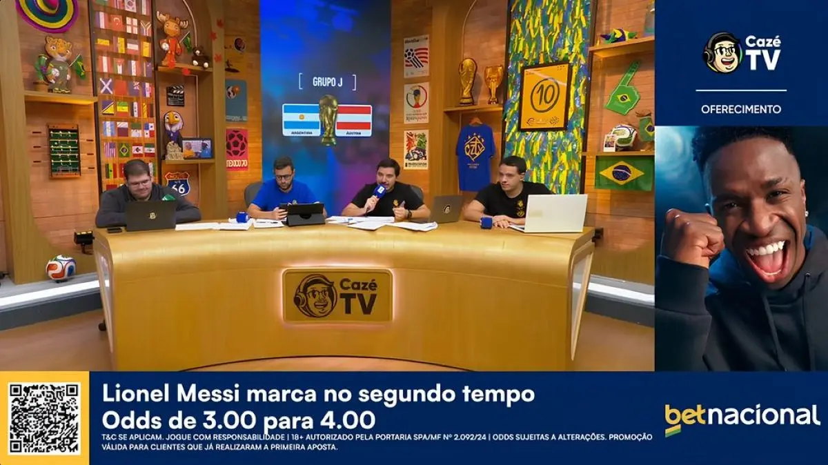 CazéTv é um dos alvos da ação popular que atinge vários órgãos, cobrando controle - Foto reprodução redes sociais