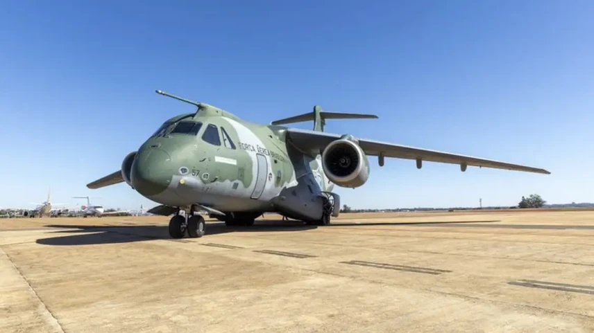 Primeiro KC-390 Millennium da FAB partiu nesta sexta e outro avião vai no sábado - Foto Sgt Müller Marin -FAB - Agência Brasil