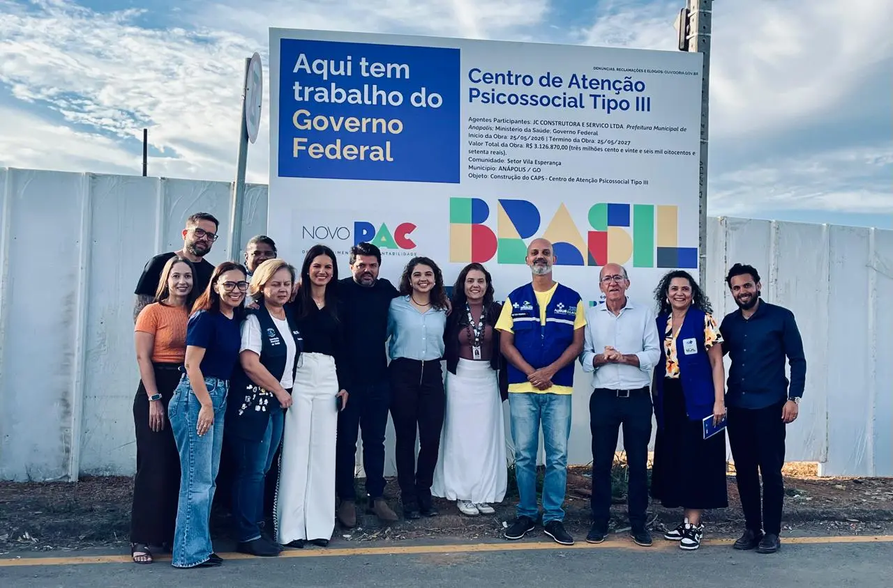 Anápolis ganha obra de CAPS que funcionará 24 horas