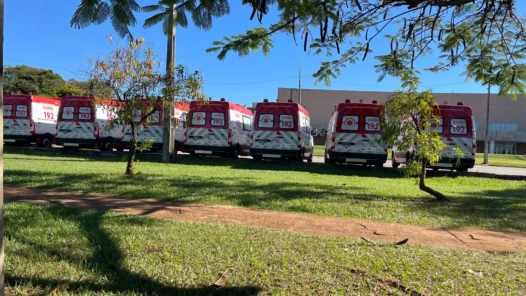 Após anúncio do Ministério da Saúde, Goiânia recebe novas ambulâncias para reforçar atendimento do Samu