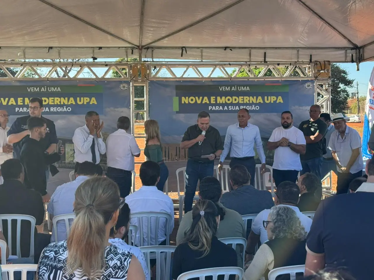 Lançamento da nova UPA Oeste foi nesta quinta com presença de Mabel e autoridades - Foto Altair Tavares - DG