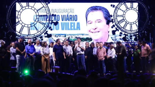Governador Daniel Vilela participa da inauguração do Complexo Viário Maguito Vilela, em Aparecida de Goiânia – Fotos Adalberto Ruchelle e Walter Folador