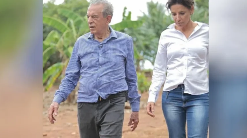 Representação do PDT visa impedir uso da imagem de Iris Rezende pelo grupo onde a filha está, que tem ideias opostas às dele - Foto reprodução