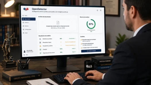 OpenDetector será gratuita aos advogados - Imagem aleatória, gerada por IA