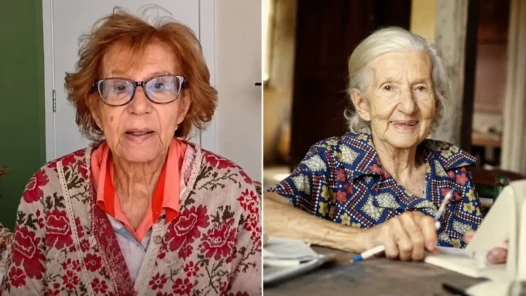 Vicência Bretas era filha caçula de Cora Coralina - Fotomontagem reprodução redes sociais