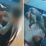 Sargento da PMGO espancou e ameaçou adolescente de morte por vítima ter supostamente olhado para ele - Fotomontagem reprodução de vídeo redes sociais