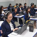 Alunos da rede estadual têm acesso a videoaulas durante as férias para preparação ao Enem - Foto Seduc