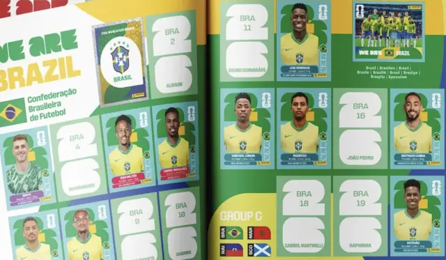 Panini libera venda de figurinhas faltantes para álbum da Copa